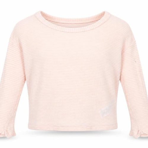 New Look Girls Pink Round Neck  Viscose Pullover Jumper Size 10-11 Years