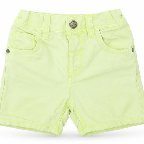 NEXT Boys Green  Cotton Cropped Trousers Size 18-24 Months
