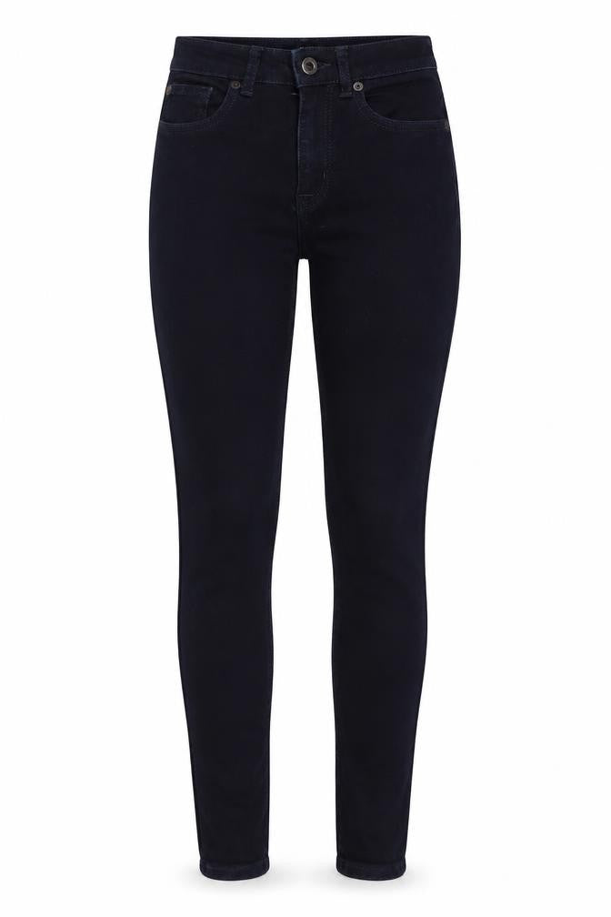 Jack Wills Womens Blue Cotton Skinny Jeans Size 26 in L30 in Regular Button
