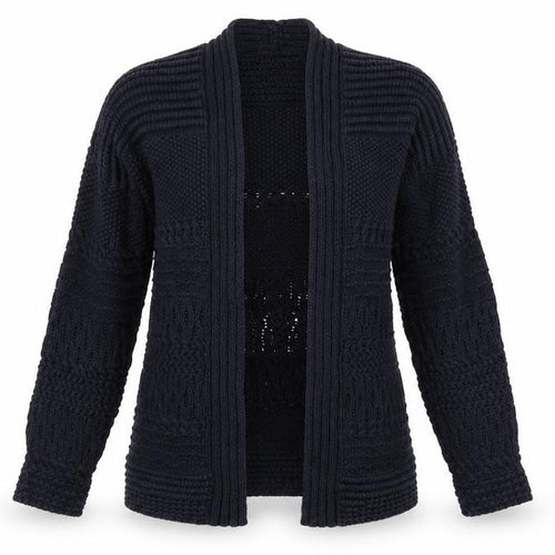 Per Una Womens Blue V-Neck  Acrylic Cardigan Jumper Size S