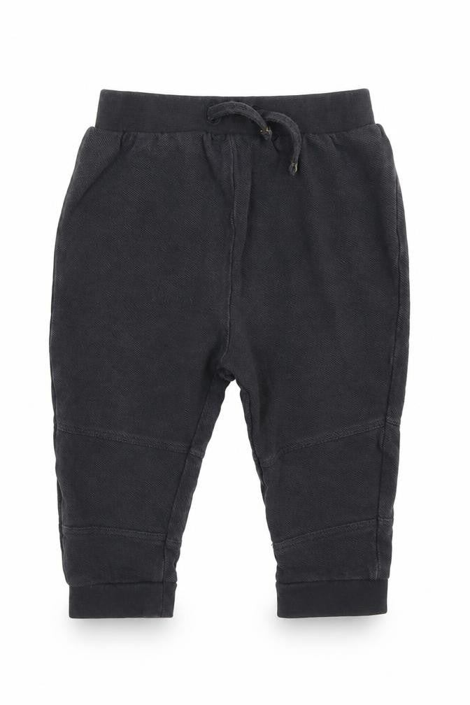 TU Girls Grey  Cotton Jogger Trousers Size 9-12 Months  Drawstring