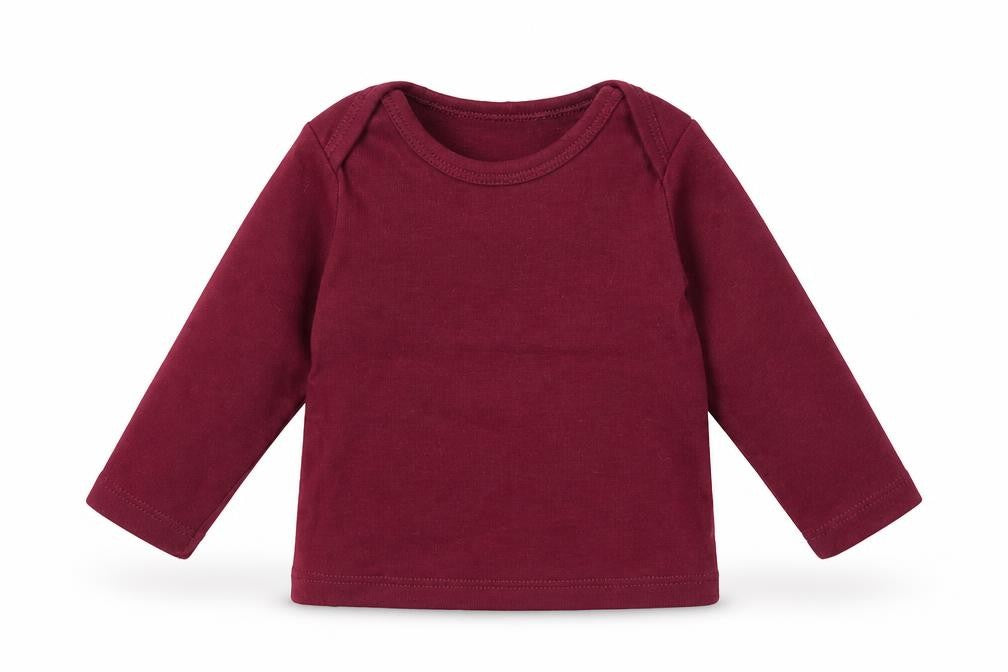H&M Baby Purple  Cotton Basic T-Shirt Size 0-3 Months Round Neck