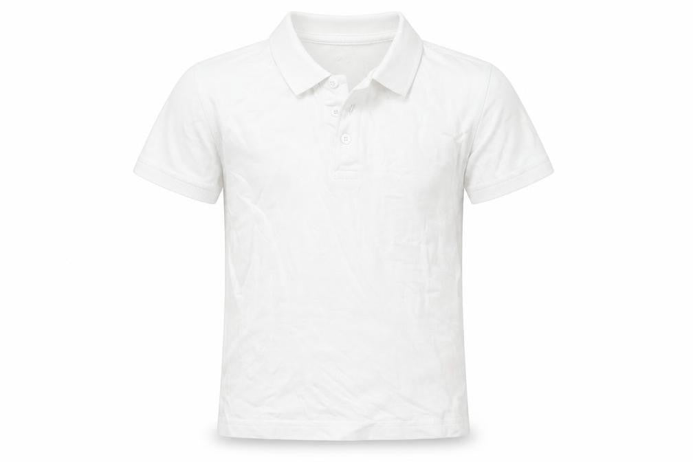George Boys White  Cotton Basic Button-Up Size 4-5 Years Collared
