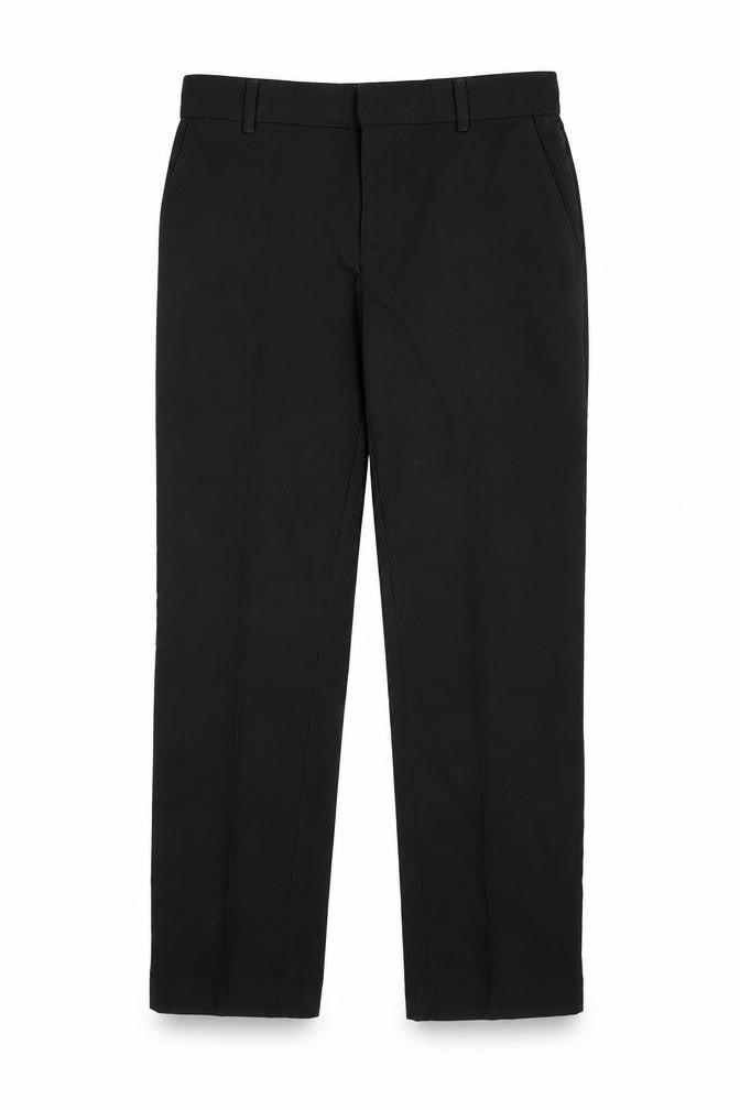 M&S Boys Black  Polyester Dress Pants Trousers Size 11-12 Years  Regular