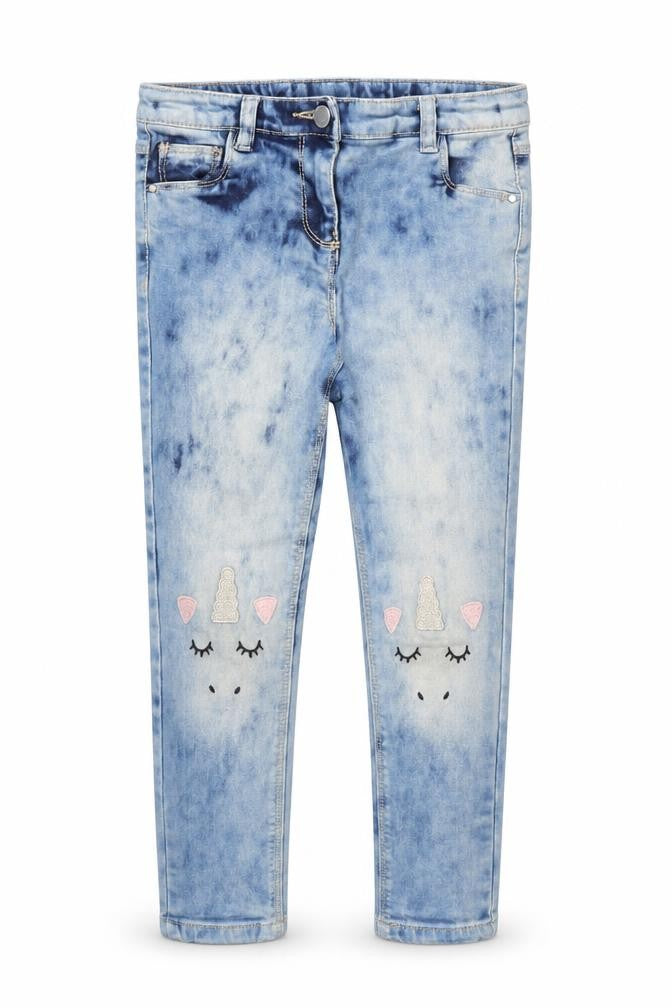 NEXT Mens Blue  Cotton Skinny Jeans Size 9 Months  Regular Button - Unicorn