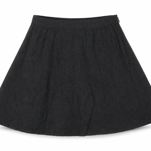 George Girls Grey  Polyester A-Line Skirt Size 9-10 Years  Regular  - pleated, school