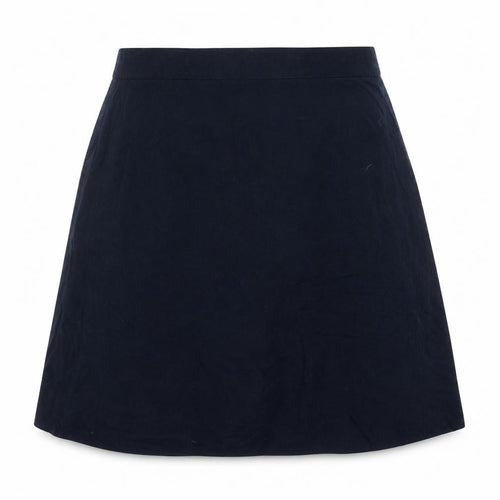 Georgie Womens Blue  Polyester Skater Skirt Size 14   Zip