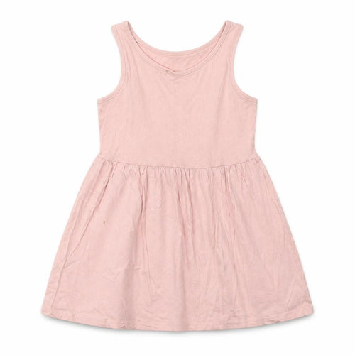 H&M Girls Pink  Cotton A-Line  Size 2-3 Years  Scoop Neck Pullover