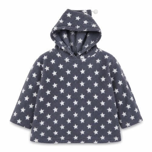 India Cymru Girls Grey Geometric Polyester Top Pyjama Top Size 5-6 Years  Pullover - Stars