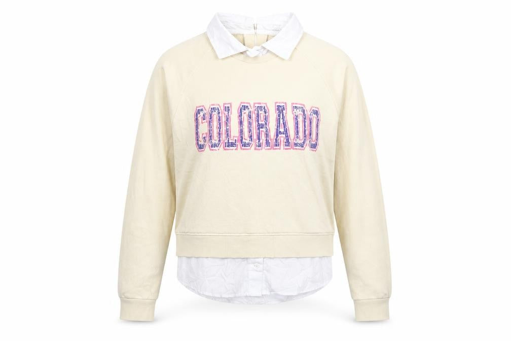 Next Womens Beige Collared  Cotton Pullover Jumper Size M