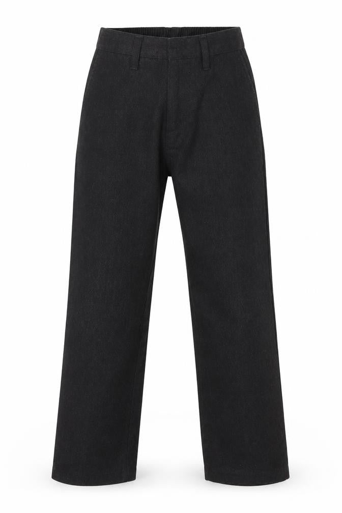 George Boys Grey  Viscose Carpenter Trousers Size 5 Years L20 in Regular Zip