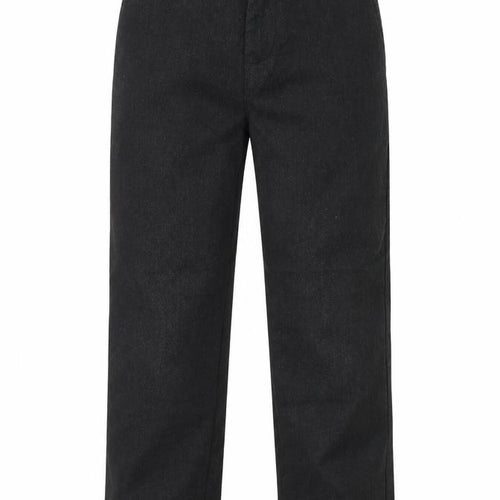 George Boys Grey  Viscose Carpenter Trousers Size 6 Years L21 in Regular Zip