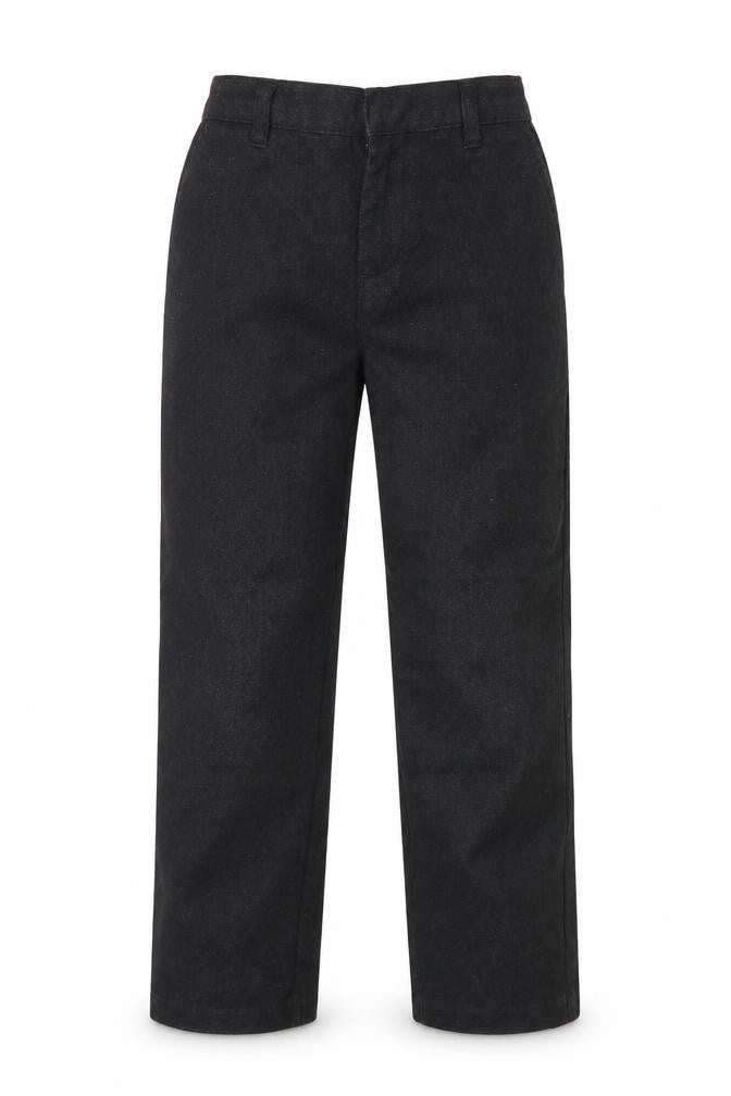 George Boys Grey  Viscose Carpenter Trousers Size 6 Years L21 in Regular Zip