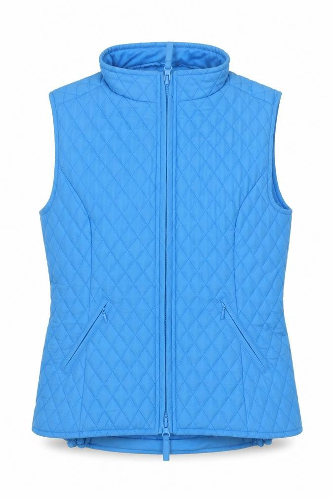 Shire Girls Blue   Gilet Coat Size 2XS