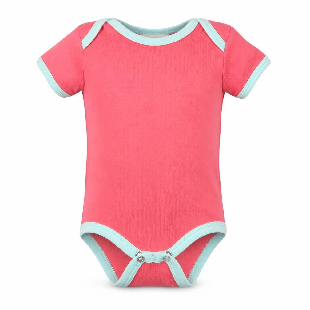 Chick Pea Girls Pink  Cotton Leotard One-Piece Size 0-3 Months
