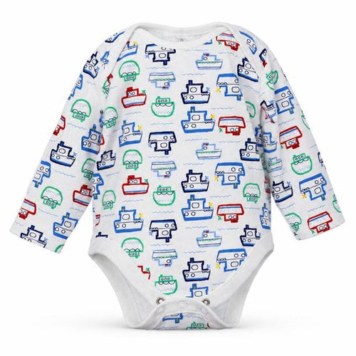 F&F Boys Multicoloured  Cotton Leotard One-Piece Size 3-6 Months