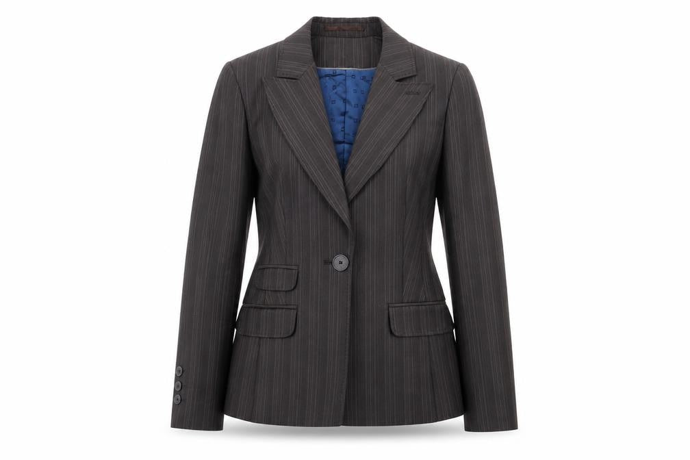 Next Womens Black  Wool Jacket Blazer Size 12