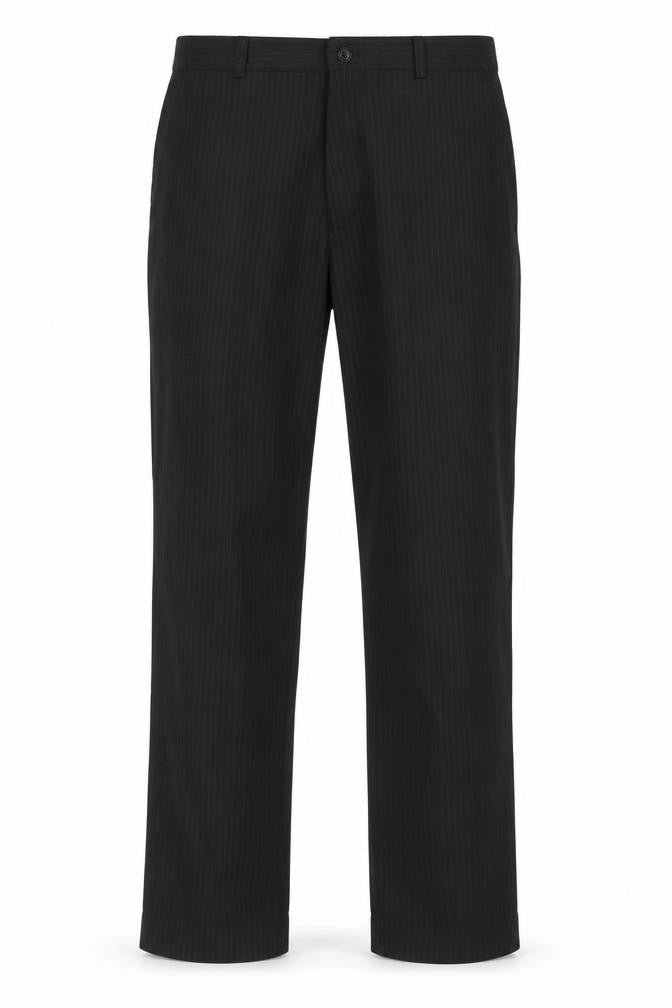 Burton Mens Black  Polyester Trousers  Size 34 in L30 in Regular