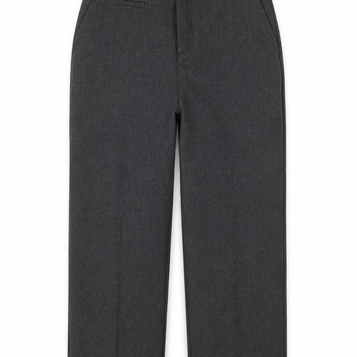 Marks and Spencer Boys Grey  Polyester Dress Pants Trousers Size 5-6 Years  Regular