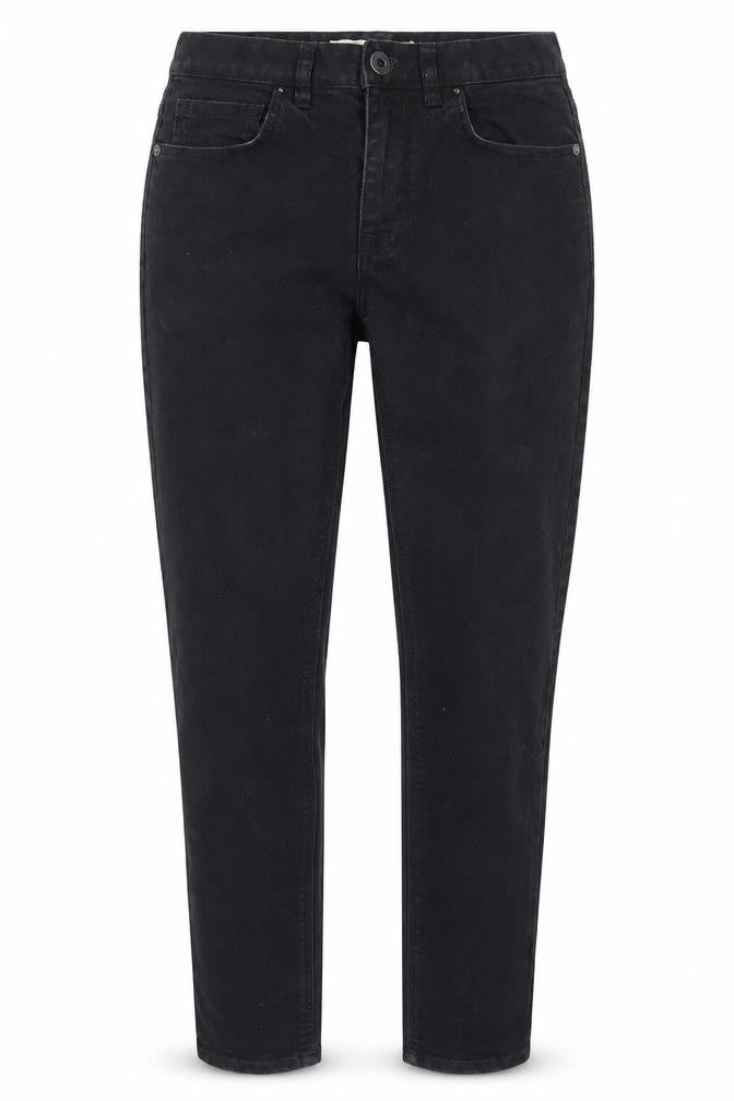 NEXT Womens Black  Cotton Skinny Jeans Size 28 in L31 in Regular Button
