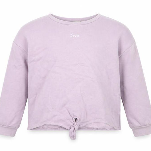 H&M Girls Purple  Cotton Pullover Sweatshirt Size 5-6 Years