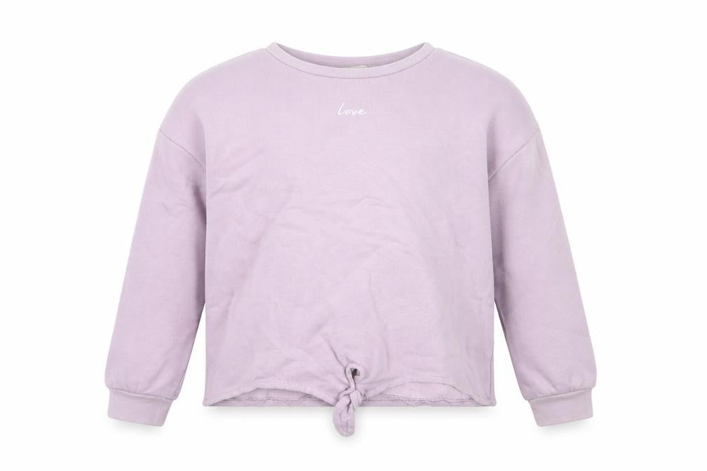 H&M Girls Purple  Cotton Pullover Sweatshirt Size 5-6 Years