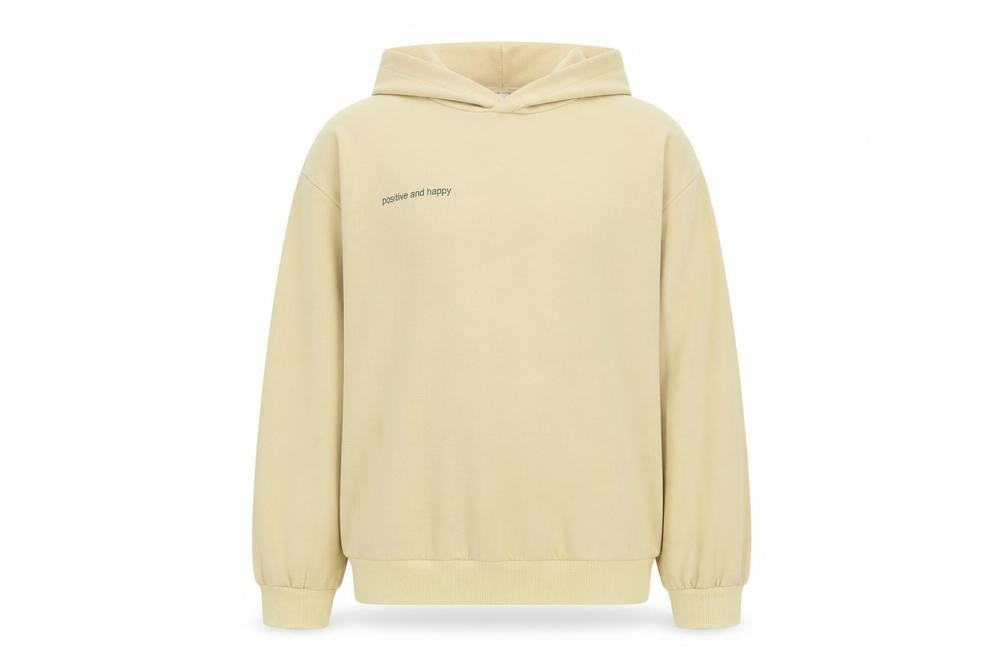 SheIn Girls Beige  Cotton Pullover Hoodie Size 10-11 Years
