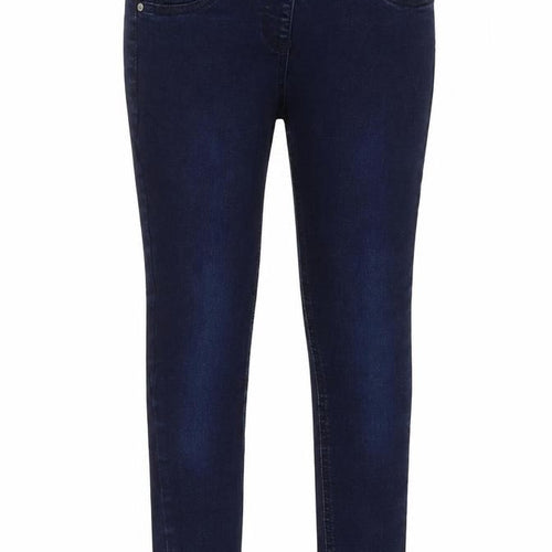 NEXT Girls Blue  Cotton Jegging Jeans Size 9 Months  Regular  - distressed