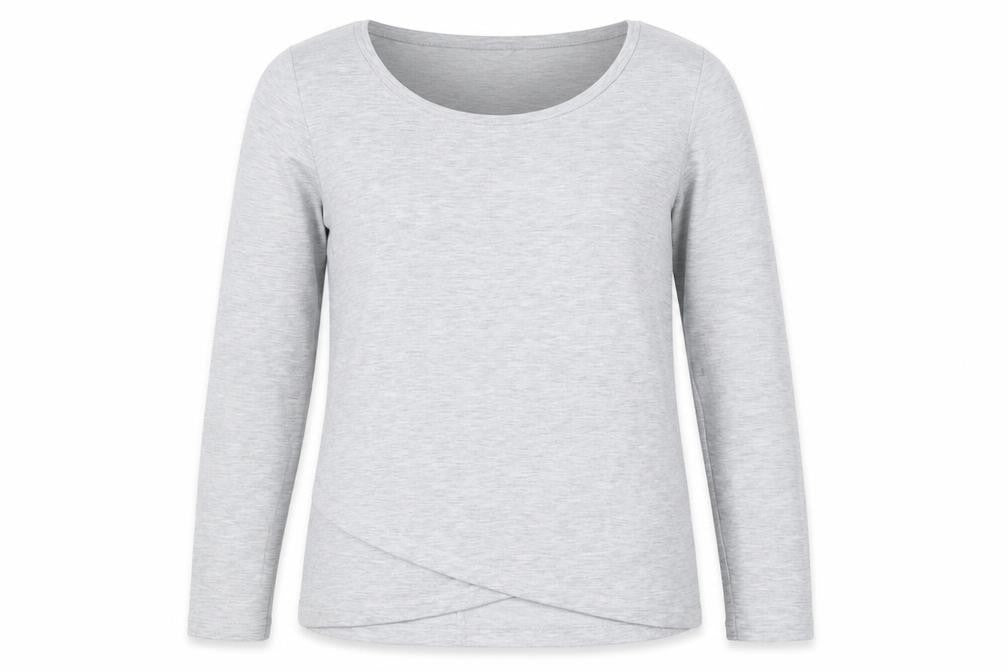 Next Womens Grey  Modal Pullover Sweatshirt Size 12  Pullover