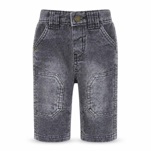 Mothercare Boys Grey  Cotton Capri Trousers Size 3-6 Months