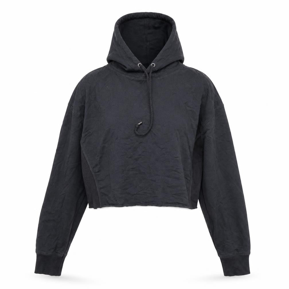 Front view of Primark women’s grey pullover hoodie, size M