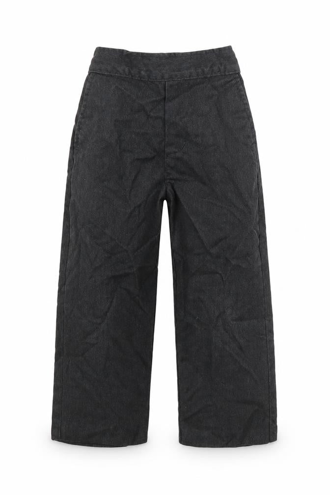 Preworn Boys Grey  Polyester Dress Pants Trousers Size 3-4 Years  Regular