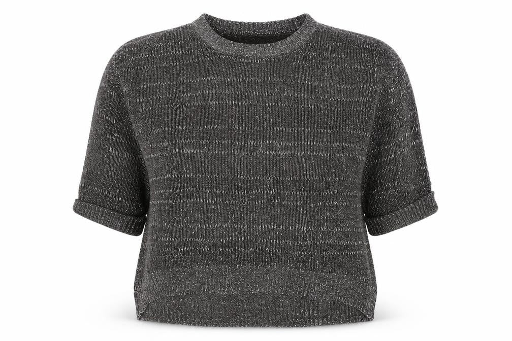 Front view of Wallis women’s grey acrylic jumper, size L