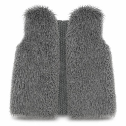 Primark Girls Grey   Gilet Coat Size 3-4 Years