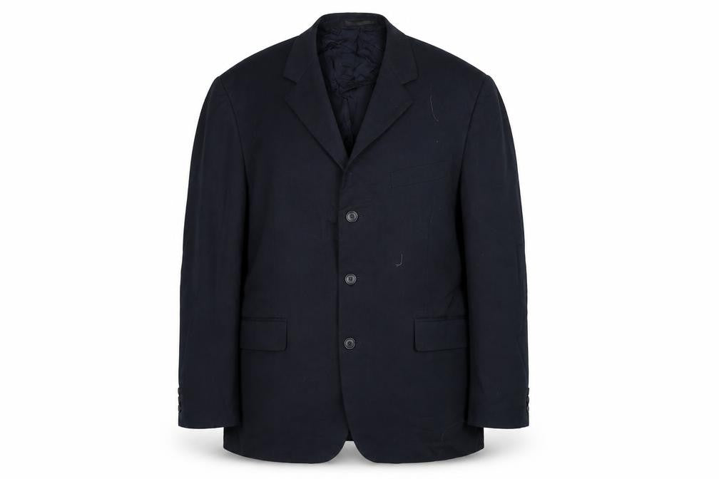 Burton Mens Blue  Polyester Jacket Blazer Size 44