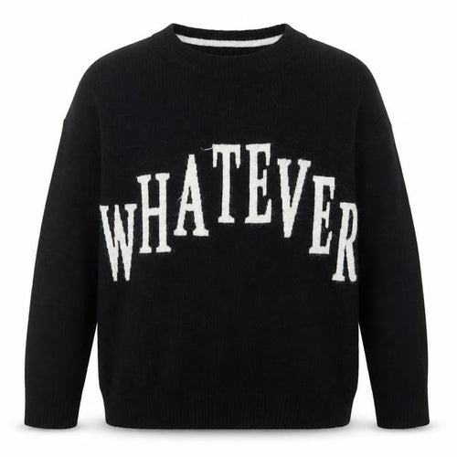 Outfit Girls Black Crew Neck  Viscose Pullover Jumper Size 9 Years
