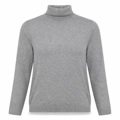 Pull&Bear Womens Grey Roll Neck   Pullover Jumper Size L