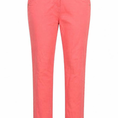 BHS Womens Pink  Cotton Skinny Jeans Size 12 L31 in Regular Button