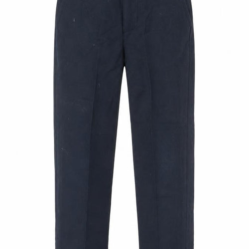 Very Boys Blue  Polyester Dress Pants Trousers Size 5-6 Years  Regular  - school