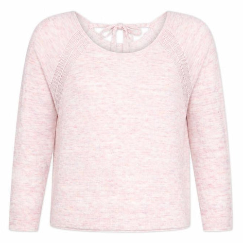 Marks and Spencer Womens Pink Scoop Neck  Acrylic Pullover Jumper Size 12