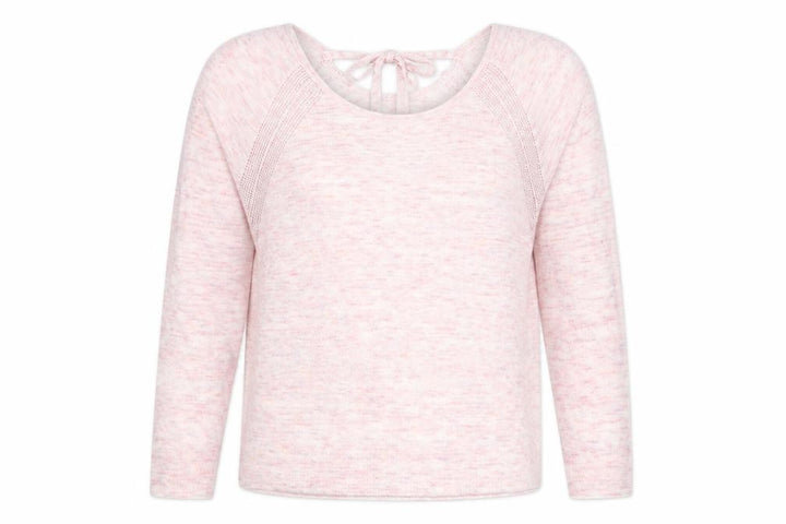 Marks and Spencer Womens Pink Scoop Neck  Acrylic Pullover Jumper Size 12