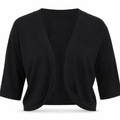 BHS Womens Black Round Neck  Viscose Cardigan Jumper Size L