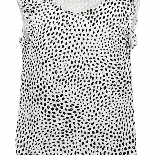 TU Girls Multicoloured Animal Print Cotton Basic T-Shirt Size 10 Years Round Neck