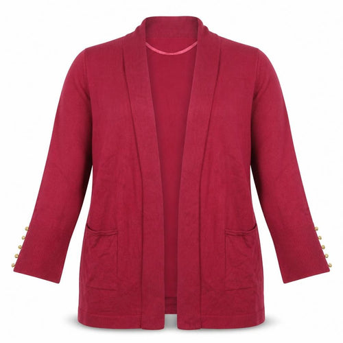 Primark Womens Pink V-Neck  Viscose Cardigan Jumper Size 12