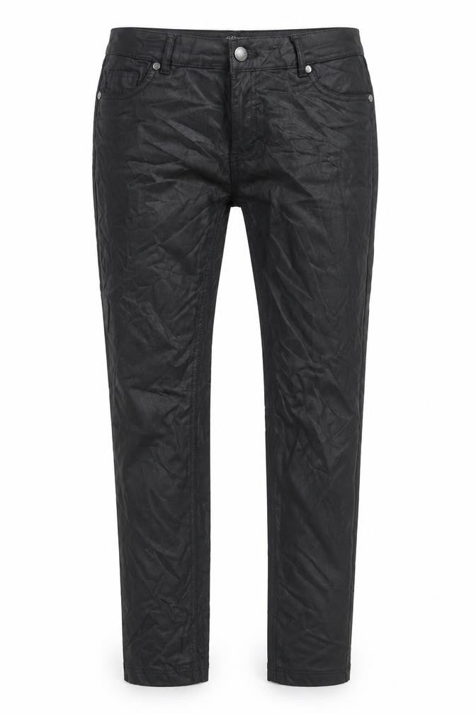 Shinestar Womens Black  Nylon Trousers  Size XL L29.5 in Regular