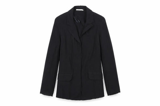 Front view of Primark women’s black viscose jacket blazer, size UK 6