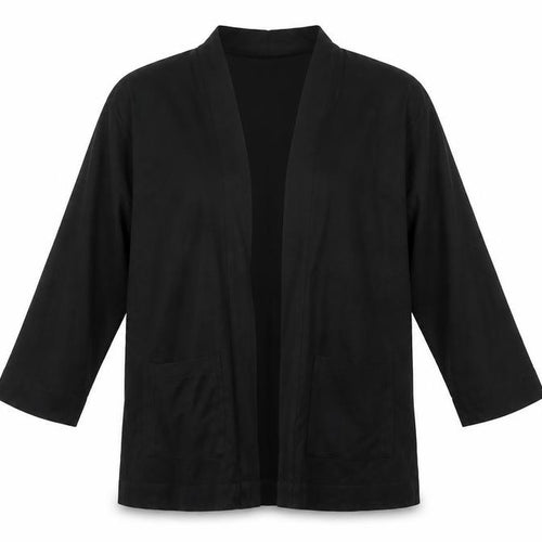 Zara Womens Black V-Neck  Viscose Cardigan Jumper Size M