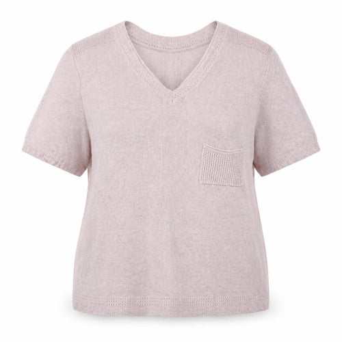 Kaleidoscope Womens Pink V-Neck  Viscose Pullover Jumper Size 16