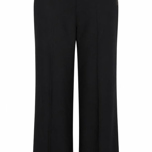 Marks and Spencer Womens Black  Polyester Trousers  Size 14 L30 in Regular