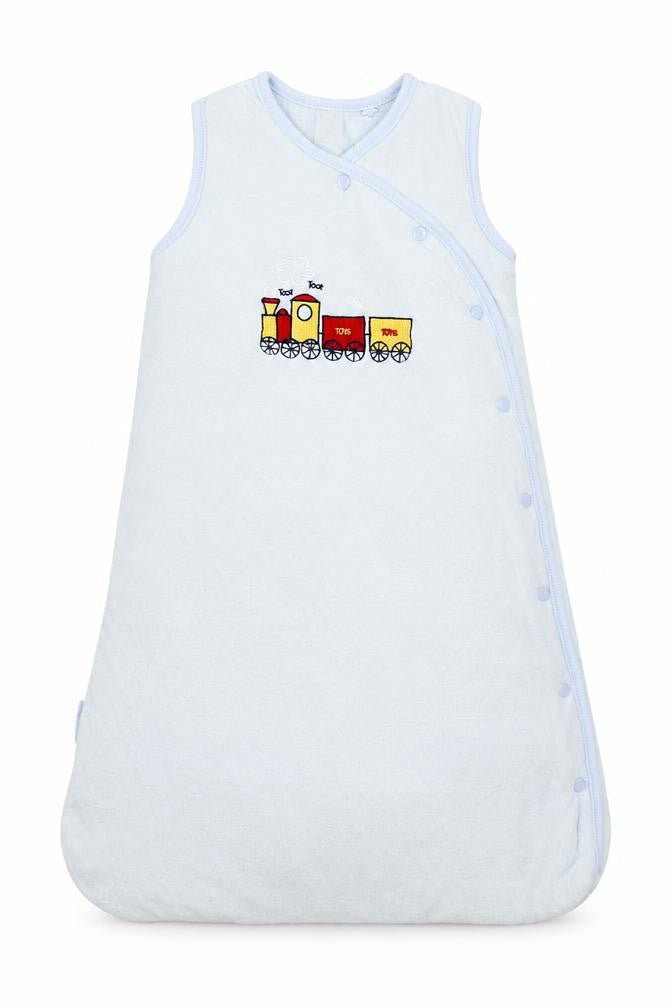 Pure Baby Boys Blue  Polyester Babygrow One-Piece Size 3-6 Months